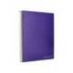 Bloc Liderpapel Din A4 micro jolly cuadrícula 5mm 5 bandas 4 taladros tapa forrada 75 gr morado