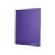 Bloc Liderpapel Din A4 micro jolly cuadrícula 5mm 5 bandas 4 taladros tapa forrada 75 gr morado