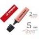 ROTULADOR MARCA STABILO BOSS PASTEL FLUORESCENTE 70 NATURE COLORS SIENA