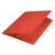 SUBCARPETA LEITZ RECYCLE CON TRES SOLAPAS DIN A4 CARTON 100% RECICLABLE COLOR ROJO