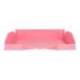 BANDEJA SOBREMESA PLASTICO Q-CONNECT COLOR ROSA PASTEL OPACO 240X70X340MM