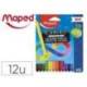 LAPICES DE COLORES MARCA MAPED COLOR PEPS INFINITY CAJA DE 12 COLORES SURTIDOS