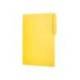 SUBCARPETA CARTULINA LIDERPAPEL FOLIO PESTAÑA SUPERIOR 240G/M2 AMARILLO