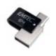 MEMORIA MARCA EMTEC USB 3.2 DUAL MOBILE & GO TYPE-C /USB 64 GB