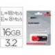 MEMORIA MARCA EMTEC USB 3.2 CLICK EASY 16 GB ROJO