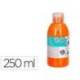 PINTURA ACRILICA LIDERPAPEL BOTE DE 250 ML COLOR NARANJA