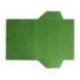 CARPETA LIDERPAPEL GOMAS FOLIO 3 SOLAPAS CARTON PLASTIFICADO VERDE