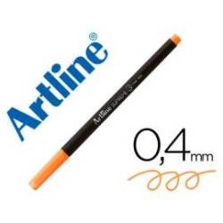 ROTULADOR ARTLINE SUPREME EPFS200 FINE LINER PUNTA DE FIBRA COLOR NARANJA CLARO 0,4 MM