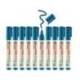 ROTULADOR EDDING 21 MARCADOR PERMANENTE ECOLINE 90% RECICLADO AZUL PUNTA REDONDA 1,5-3 MM RECARGABLE
