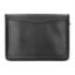 CARPETA PORTAFOLIOS CREMALLERA CON BOLSA PARA MOVIL Y TARJETERO NEGRO 260X355 MM