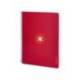 CUADERNO ESPIRAL LIDERPAPEL DIN A4 MICRO ANTARTIK CUADRICULA 5 MM COLOR ROJO 80H