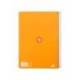 CUADERNO ESPIRAL LIDERPAPEL DIN A4 MICRO ANTARTIK CUADRICULA 5 MM COLOR NARANJA 80H