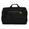 MALETIN PARA PORTATIL MARCA Q-CONNECT 17,2" NEGRO 1 ASA 2 BOLSILLOS EXTERIORES POLIETILENO RECICLADO