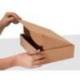 CAJA AUTOMONTABLE MARCA Q-CONNECT PARA E-COMMERCE Y REGALO CARTON RECICLADO CANAL SIMPLE 3 MM KRAFT 430X320X150 MM