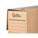 CAJA ARCHIVO DEFINITIVO MARCA LIDERPAPEL FOLIO PROLONGADO CARTON RECICLADO 325G/M2 LOMO 116 MM KRAFT 388X116X275 MM