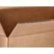 CAJA PARA EMBALAR MARCA Q-CONNECT AMERICANA ULTRARRESISTENTE CONASAS CARTON CANAL DOBLE 7 MM COLOR KRAFT 700X440X330 MM