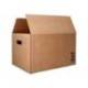 CAJA PARA EMBALAR MARCA Q-CONNECT AMERICANA ULTRARRESISTENTE CONASAS CARTON CANAL DOBLE 7 MM COLOR KRAFT 500X340X310 MM