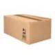 CAJA PARA EMBALAR MARCA Q-CONNECT AMERICANA ULTRARRESISTENTE CARTON RECICLADO CANAL DOBLE 7MM COLOR KRAFT 600X400X290 MM