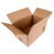 CAJA PARA EMBALAR MARCA Q-CONNECT AMERICANA ULTRARRESISTENTE CARTON RECICLADO CANAL DOBLE 7MM COLOR KRAFT 600X400X290 MM