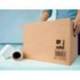 CAJA PARA EMBALAR MARCA Q-CONNECT AMERICANA ULTRARRESISTENTE CARTON RECICLADO CANAL DOBLE 7MM COLOR KRAFT 450X375X280 MM