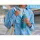BOTELLA PORTALIQUIDOS MARCA ANTARTIK ISOTERMICA ACERO INOXIDABLE LIBRE DE BPA COLOR TURQUESA 500 ML