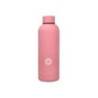 BOTELLA PORTALIQUIDOS MARCA ANTARTIK ISOTERMICA ACERO INOXIDABLE LIBRE DE BPA COLOR ROSA 500 ML