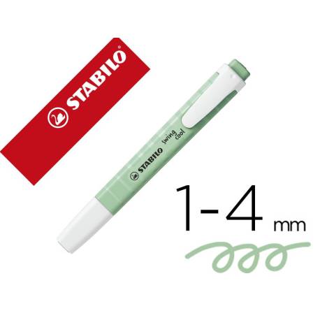 ROTULADOR MARCA STABILO FLUORESCENTE SWING COOL PASTEL VERDE MENTA