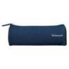 ESTUCHE PORTATODO LIDERPAPEL CLASSIC CILINDRICO ANCHO 210X70MM COLOR AZUL MARINO