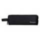 ESTUCHE PORTATODO MARCA LIDERPAPEL CLASSIC RECTANGULAR CON ASA 210X70MM NEGRO