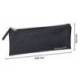 ESTUCHE PORTATODO MARCA LIDERPAPEL PLANO ANCHO UNA CREMALLERA 200X100 MM NEGRO