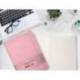 CUADERNO CON GOMILLA ANTARTIK NOTES TAPA DURA DIN A4 HOJAS RAYAS ROSA PASTEL 100 HOJAS 80 GR FSC