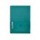 CUADERNO CON GOMILLA ANTARTIK NOTES TAPA DURA DIN A4 HOJAS LISAS VERDE AGUAMARINA 100 HOJAS 80 GR FSC