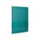 CUADERNO CON GOMILLA ANTARTIK NOTES TAPA DURA DIN A4 HOJAS LISAS VERDE AGUAMARINA 100 HOJAS 80 GR FSC