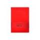 CUADERNO CON GOMILLA ANTARTIK NOTES TAPA DURA DIN A4 HOJAS CUADRICULA ROJO 100 HOJAS 80 GR FSC
