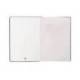 CUADERNO CON GOMILLA ANTARTIK NOTES TAPA DURA DIN A4 HOJAS RAYAS NEGRO 100 HOJAS 80 GR FSC