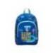 MOCHILA ESCOLAR LIDERPAPEL INFANTIL SAFARI DISEÑO COCODRILO COLOR AZUL MARINO 330X100X250 MM