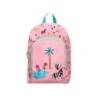 MOCHILA ESCOLAR LIDERPAPEL INFANTIL SAFARI DISEÑO CEBRA COLOR ROSA 330X100X250 MM
