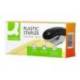 GRAPADORA MARCA Q-CONNECT KF14204 PLASTICO ABS NEGRA CAPACIDAD 20 HOJAS