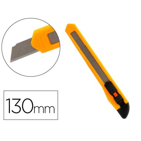 CUTER MARCA Q-CONNECT PLASTICO ESTRECHO CUCHILLA 9 MM XD-05 CAJA DE 60 UNIDADES