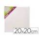 BASTIDOR MARCA LIDERCOLOR LIENZO GRAPADO LATERAL ALGODON 100% 20X20 CM