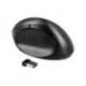 RATON MARCA Q-CONNECT OPTICO INALAMBRICO ERGONOMICO VERTICAL DPI 800/1200/1600 PILA AA NEGRO