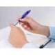 BOLIGRAFO MARCA Q-CONNECT RETRACTIL CON CLIP DISEÑO FINO TINTA ACEITE 0,7 MM COLOR AZUL