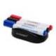 BORRADOR MARCA Q-CONNECT MAGNETICO CON ROTULADOR NEGRO ROJO Y AZUL PARA PIZARRA BLANCA