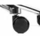 SILLA MARCA Q-CONNECT DIRECCION RAVENNA MALLA BASE METALICA ALT MAX 1300 ANC 670 PROF 730 MM RUEDAS PREMIUM COLOR NEGRO