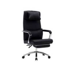 SILLA MARCA Q-CONNECT DIRECCION RAVENNA SIMIL PIEL BASE METALICA ALT MAX 1300 ANC 670 PROF 730 MM RUEDAS PREMIUM