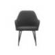 SILLA MARCA Q-CONNECT CONFIDENTE SIEMIONE BASE METALICA ALT MAX 820 ANC 570 PROF 580 COLOR GRIS OSCURO