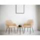 SILLA MARCA Q-CONNECT CONFIDENTE SIEMIONE BASE METALICA ALT MAX 820 ANC 570 PROF 580 COLOR MARRON ARENA