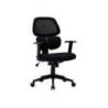 SILLA MARCA Q-CONNECT OFICINA ANCONA MALLA BASE METALICA ALT MAX 1110 ANC 660 PROF 590 RUEDAS PREMIUM COLOR NEGRO
