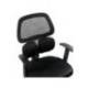 SILLA MARCA Q-CONNECT OFICINA ANCONA MALLA BASE METALICA ALT MAX 1110 ANC 660 PROF 590 RUEDAS PREMIUM COLOR NEGRO
