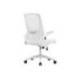 SILLA MARCA Q-CONNECT OFICINA ALBA MALLA BASE METALICA ALT MAX 1110 ANC 610 PROF 580 RUEDAS PREMIUM COLOR BLANCO